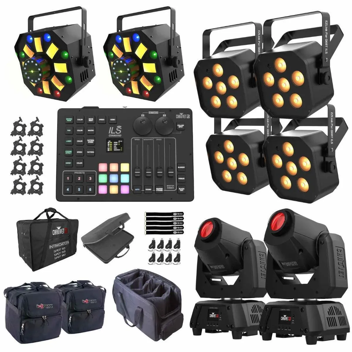 Комплект светового оборудования Chauvet DJ EZLINKPARQ6ILS-SWARM