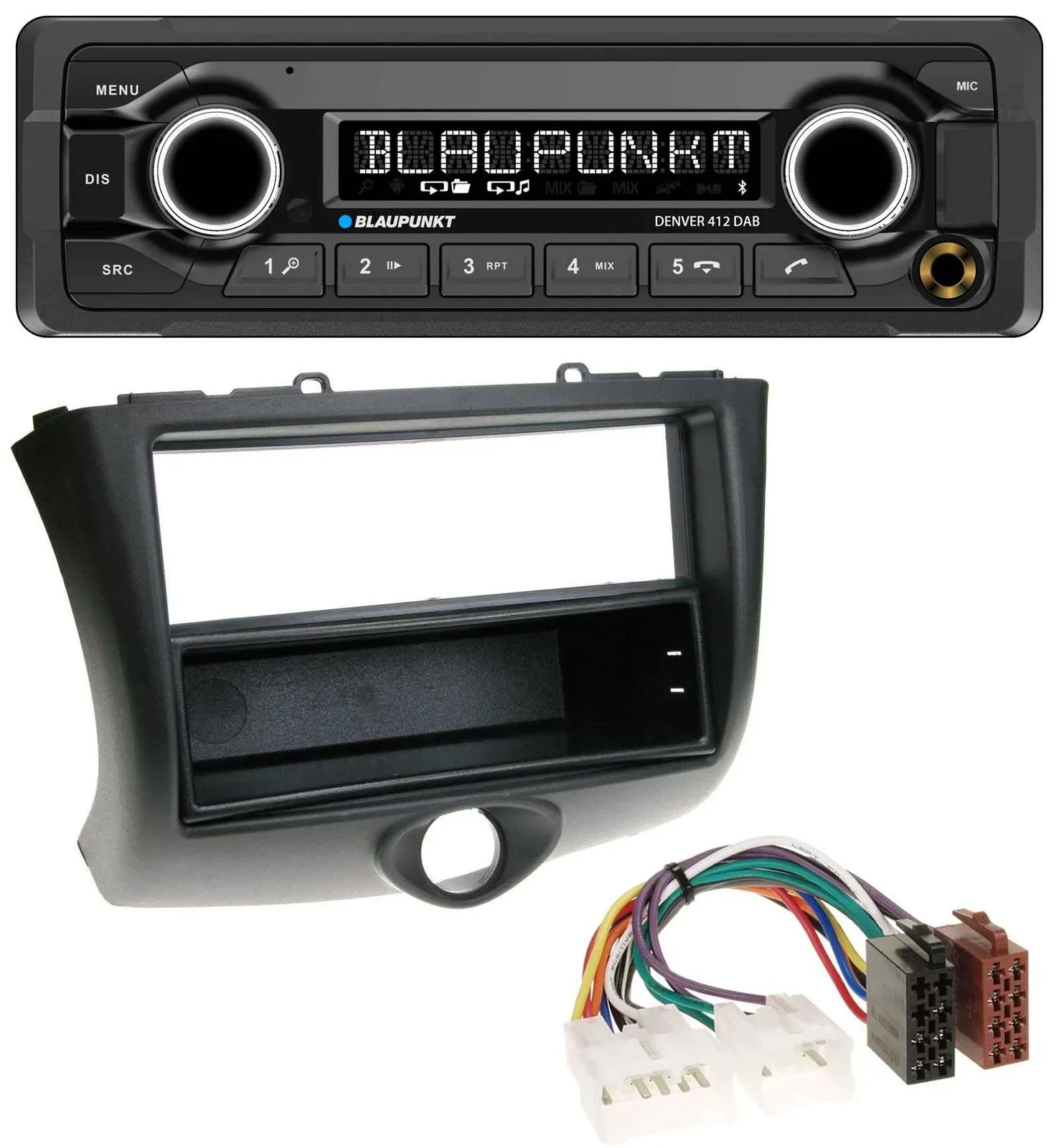 Автомагнитола для Toyota Yaris (2003–2006) Blaupunkt Bluetooth DAB USB MP3