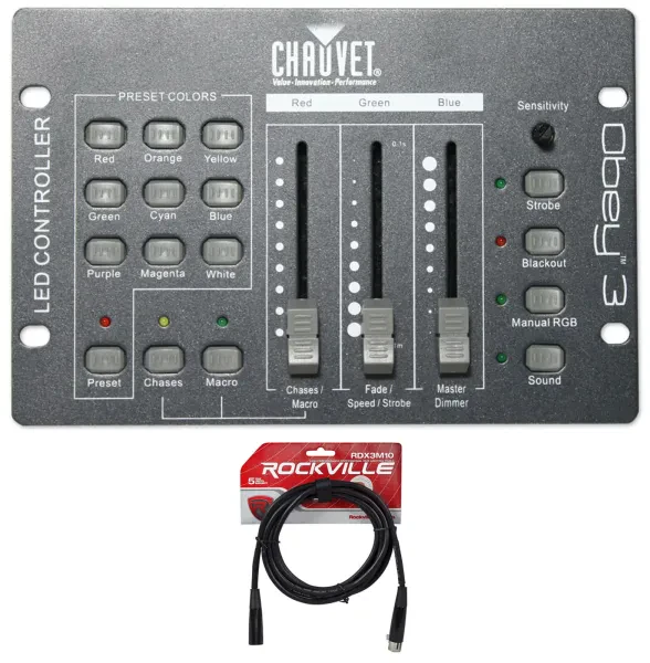 DMX-пульт Chauvet DJ OBEY3 с кабелем