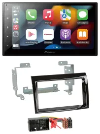 Автомагнитола Pioneer 2-DIN DAB Bluetooth USB MP3 для Fiat Ducato/Peugeot Boxer/Citroen