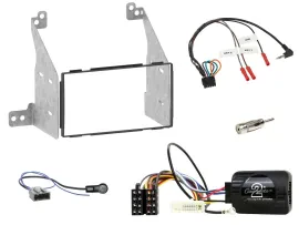 Автомагнитола Caraudio24 Double DIN для Nissan Pathfinder R51 (2010–2013) с адаптером рулевого управления