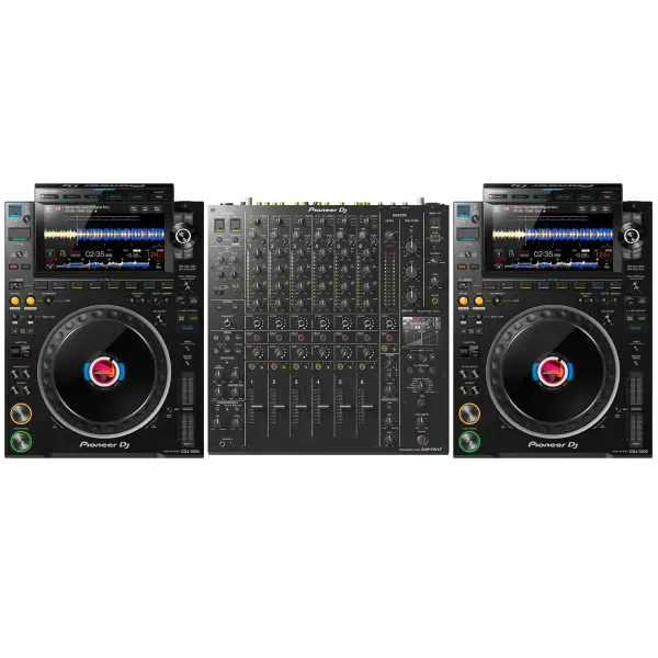 DJ-контроллер с джогом Pioneer CDJ-3000 Black