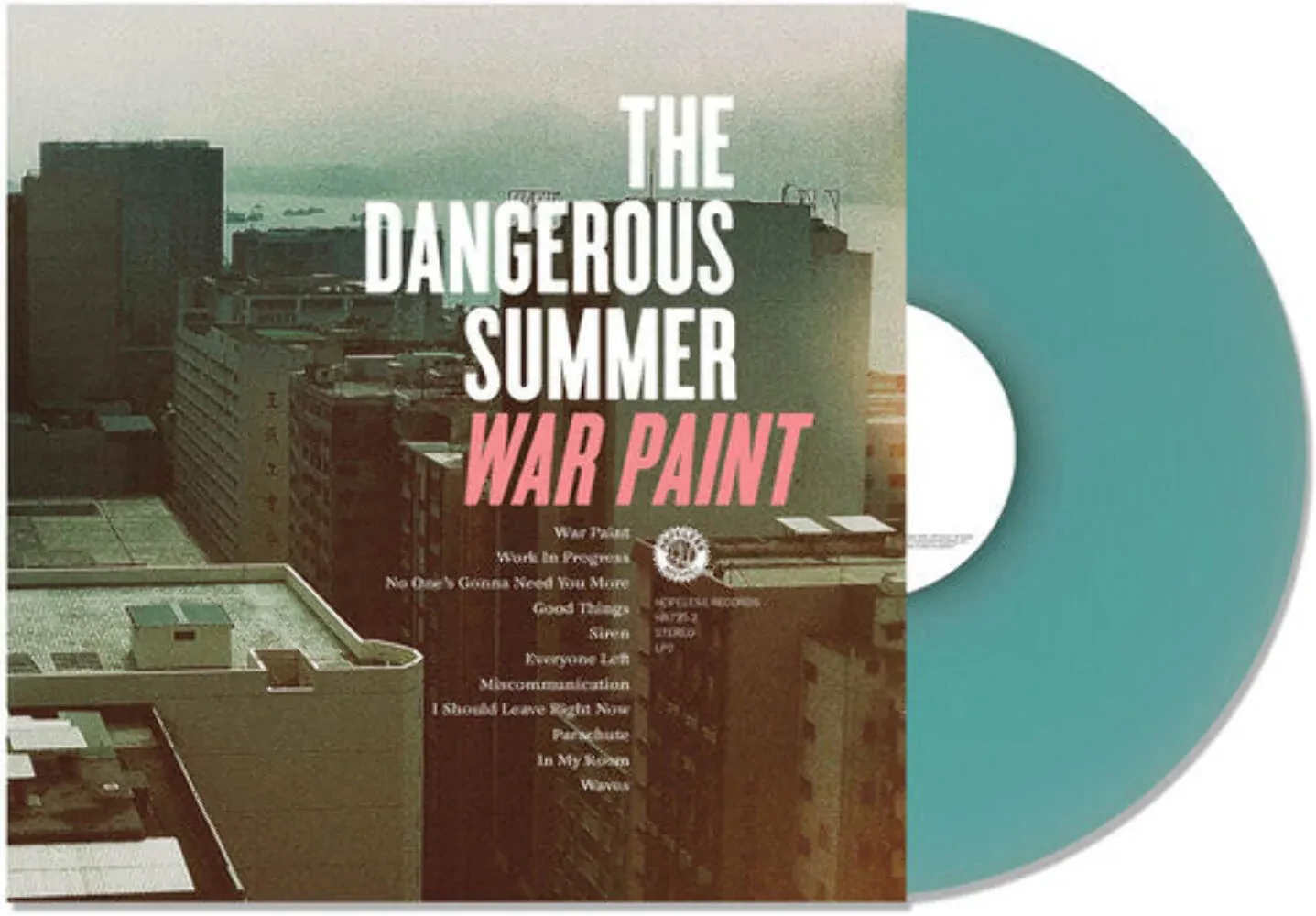The Dangerous Summer - War Paint [Blue Vinyl] NEW Vinyl