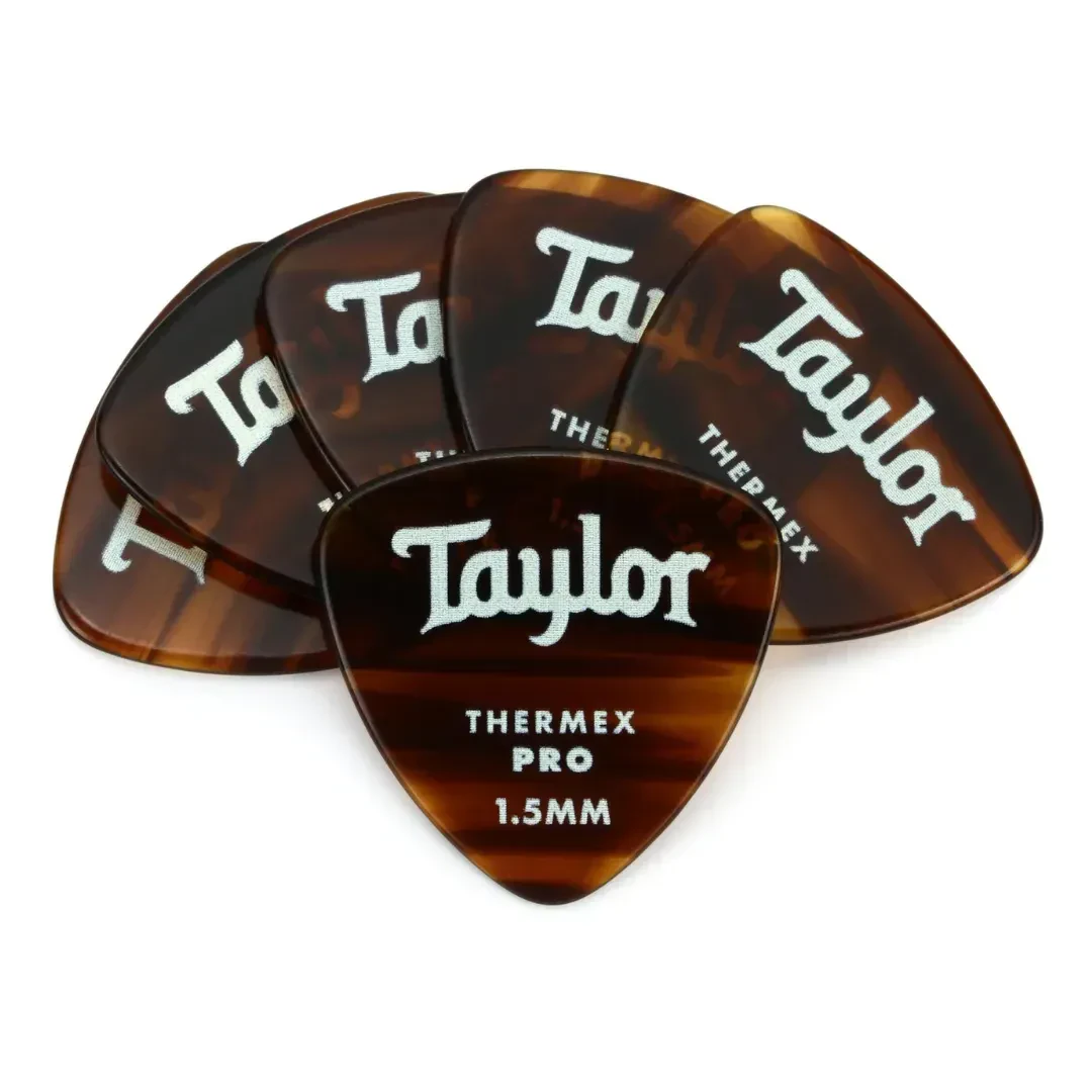 Медиаторы Taylor Premium 346 Thermex Pro Tortoise Shell 1.5 (6 штук)