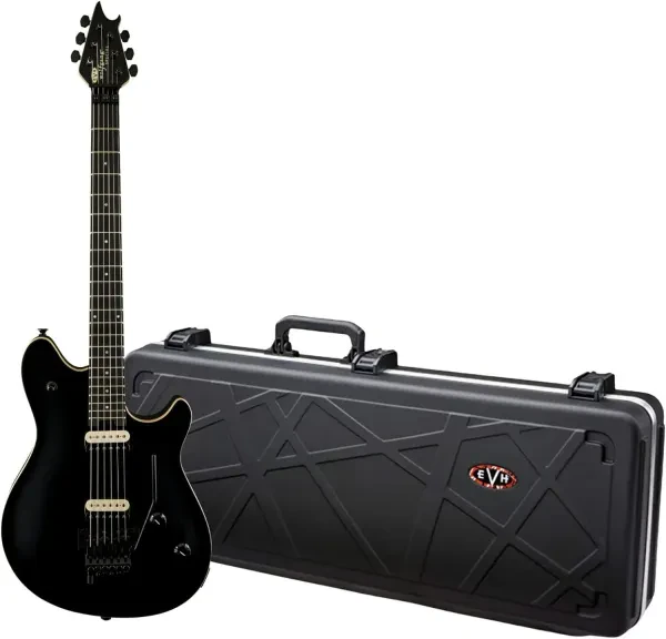 EVH Wolfgang Special 6 String Electric Guitar Stealth Black with Hardshell Case