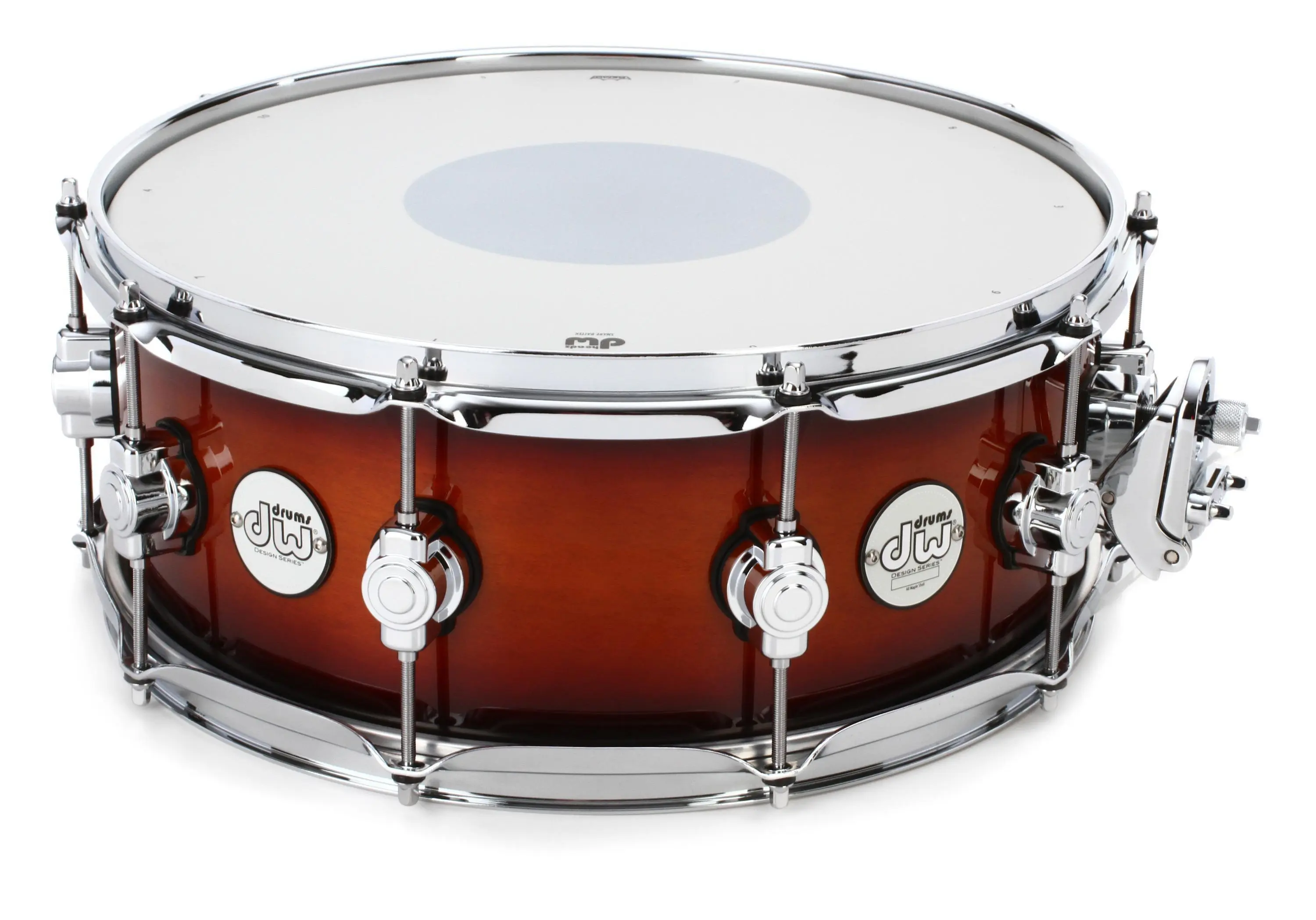 Малый барабан DW Design Maple 14x5.5 Tobacco Burst