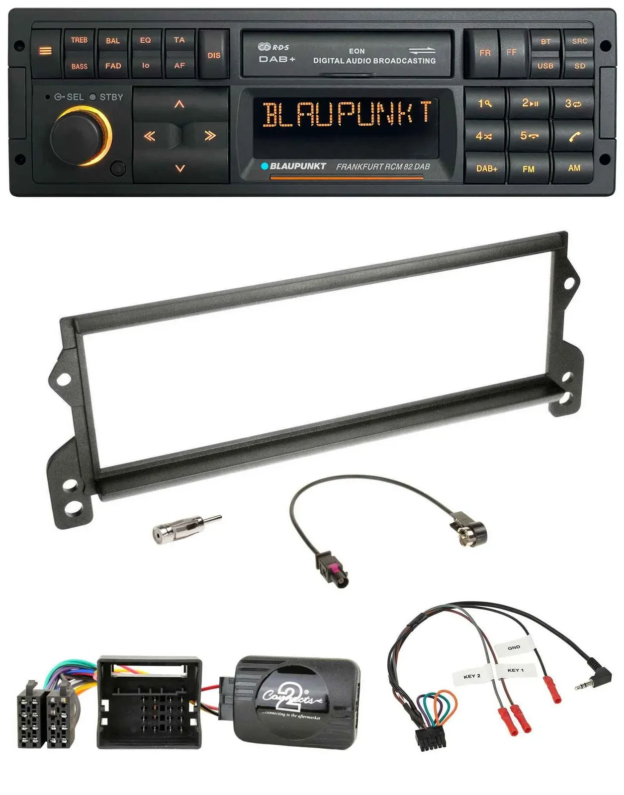 Blaupunkt USB DAB SD Lenkrad Bluetooth Autoradio für Mini (2001-2006 MOST)