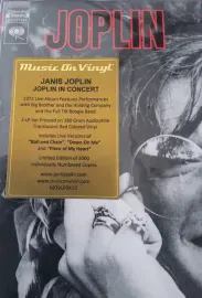 Виниловая пластинка Janis Joplin – Joplin In Concert цветной винил