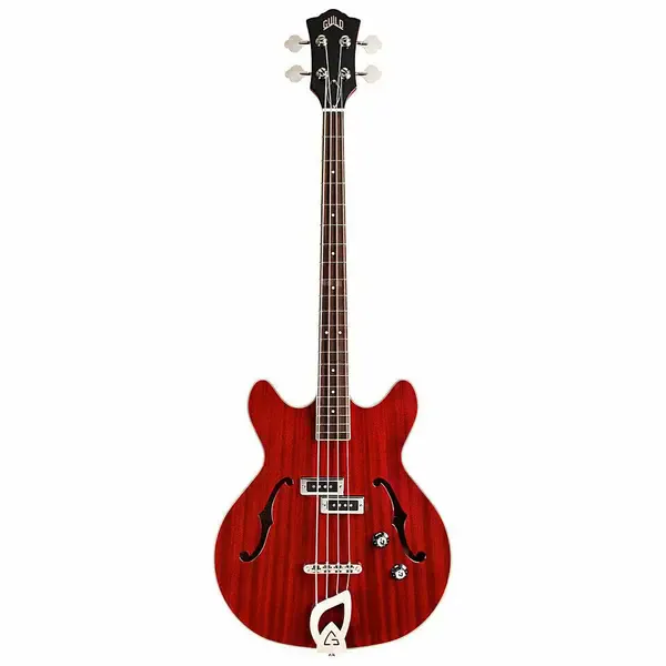 Бас-гитара Guild Starfire Bass I Semi-Hollow Cherry Red