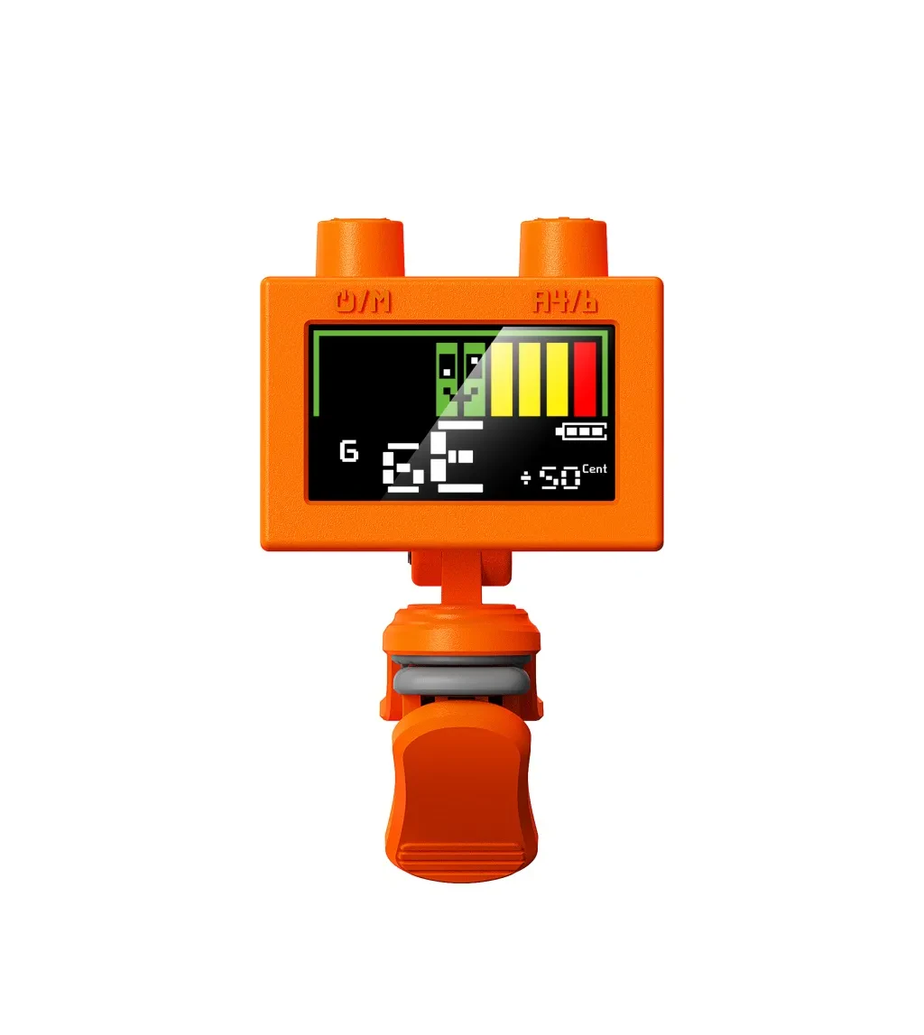 WST-570Li-OR Тюнер на прищепке, аккумуляторный, оранжевый, Cherub