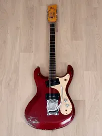 Электрогитара Mosrite Ventures Model Mark I Candy Apple Red w/gigbag USA 1978