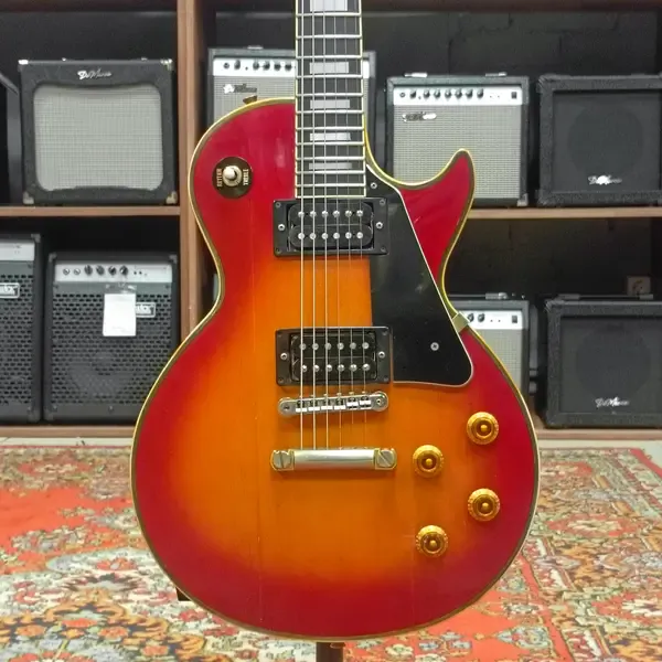 Электрогитара Yamaha Les Paul SL700 HH Cherry Sunburst Japan 1970s