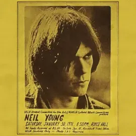 Виниловая пластинка Neil Young – Royce Hall 1971 (Релиз 2022) Sealed