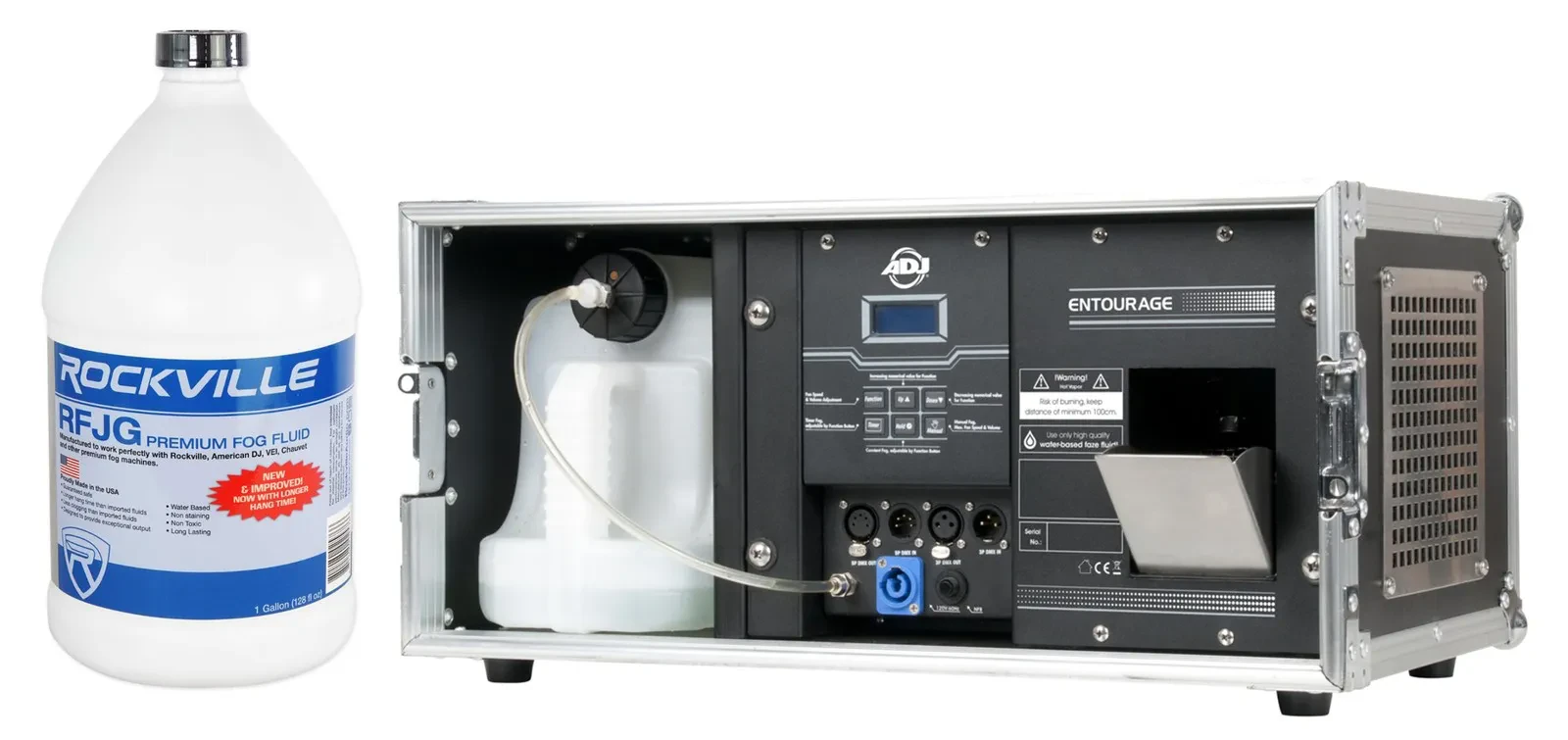 Генератор тумана American DJ Entourage 1400W DMX с аксессуарами