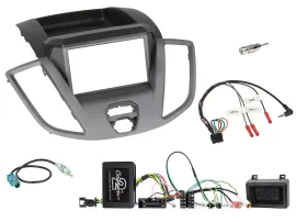 Radioset Lenkradadapter Doppel DIN Autoradio für Ford Transit 14-16 V363  PDC sc