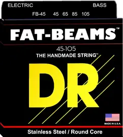 Струны для бас-гитары DR Strings Fat-Beams FB-45 45-105