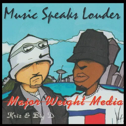 Виниловая пластинка Major Weight Media - Music Speaks Louder [New 12" Vinyl] Extended Play