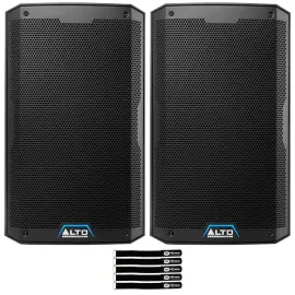 Alto Professional TS410XUS 10" 2-Way Active Powered DJ Pro Audio Speakers Pair