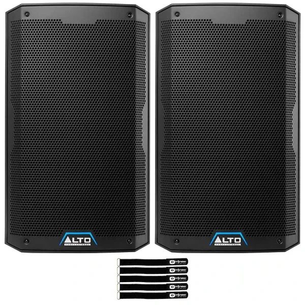 Alto Professional TS410XUS 10" 2-Way Active Powered DJ Pro Audio Speakers Pair
