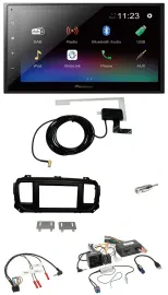 Pioneer DAB Lenkrad Bluetooth 2DIN USB Autoradio für Citroen Jumpy Spacetourer P