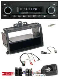 Blaupunkt DAB USB Bluetooth Lenkrad Autoradio für Hyundai i20 09-11 schwarz Rubb