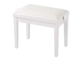HY-PJ023-GLOSS-WHITE Банкетка, белый/белый, искусственная кожа, Rin
