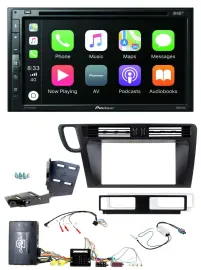 Pioneer DVD 2DIN Lenkrad DAB Bluetooth USB Autoradio für Audi Q5 8R 08-17 Infoad