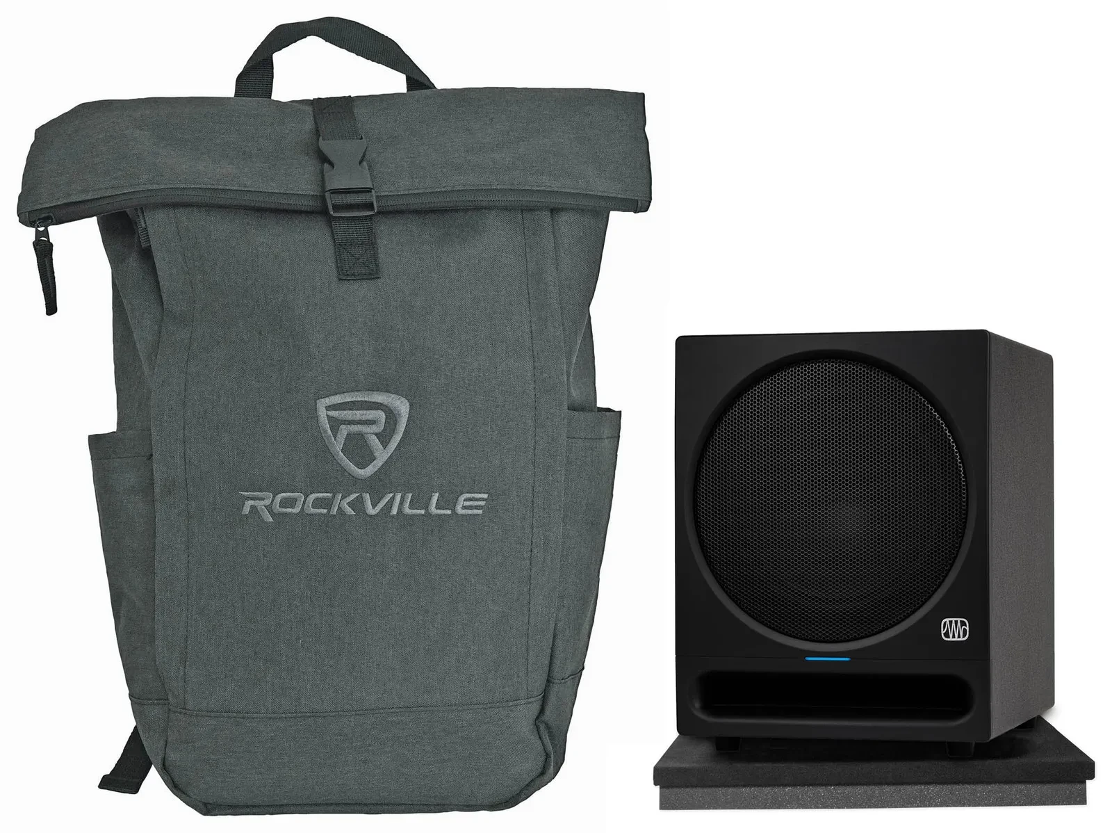 Сабвуфер студийный PreSonus Eris Pro Sub 10 активный 10" (набор) с изоляционной подставкой и рюкзаком