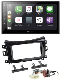 Автомагнитола Pioneer 2-DIN Bluetooth DAB USB для Nissan Navara (с 2016)