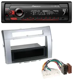 Автомагнитола для Toyota Corolla Verso 2004–2009 Pioneer MP3 USB DAB Bluetooth серебристый
