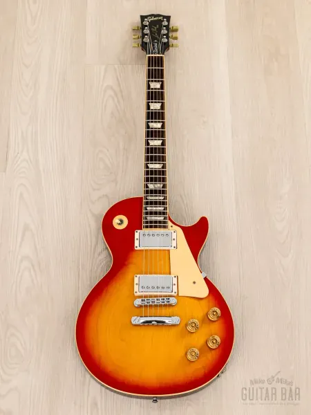 Электрогитара Gibson Les Paul Standard HH Cherry Sunburst w/cse USA 1995