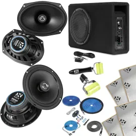 Сабвуфер активный NVX QB12SPA + STG1VKIT 12", 350W RMS (набор)