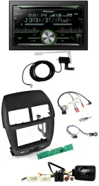 Автомагнитола для Mitsubishi ASX 2010–2014 Pioneer 2DIN, CD, USB, Bluetooth, DAB, поддержка управления с руля