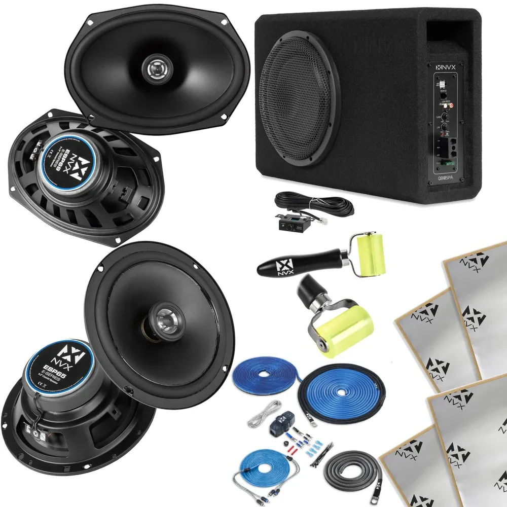 Сабвуфер активный NVX QB12SPA + STG1VKIT 12", 350W RMS (набор)