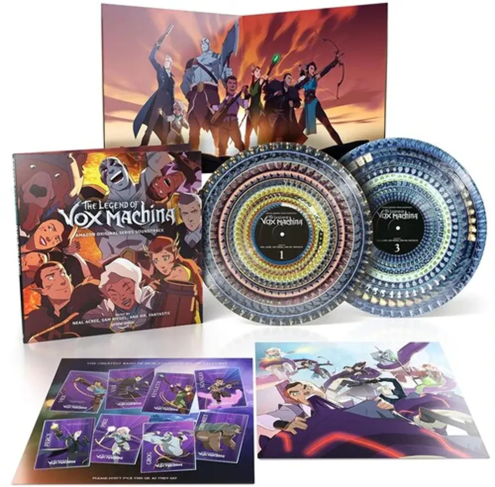 Neal Acree - Legend Of Vox Machina [Zoetrope Picture Disc] NEW Sealed Vinyl LP