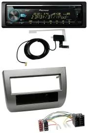 Pioneer MP3 AUX CD USB DAB Autoradio für Lancia Y 843 03-11 dunkelsilbermetallic