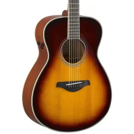 Yamaha FS TA Transacoustic Acoustic Electric Guitar Brown Sunburst