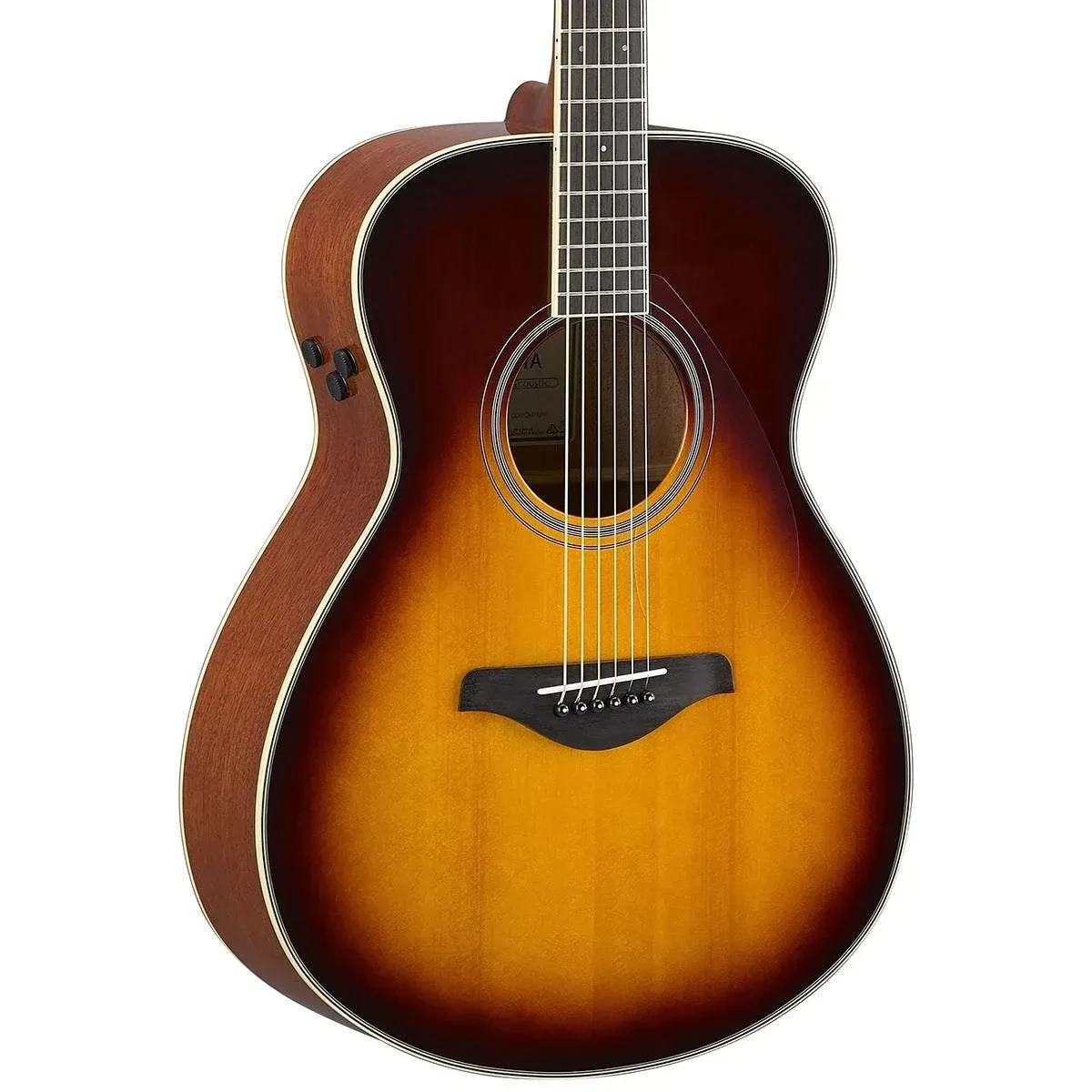 Трансакустическая гитара Yamaha FS TA Transacoustic Acoustic Electric Guitar Brown Sunburst