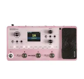 Процессор эффектов Mooer GE150-Pro-Li-PK розовый, портативный