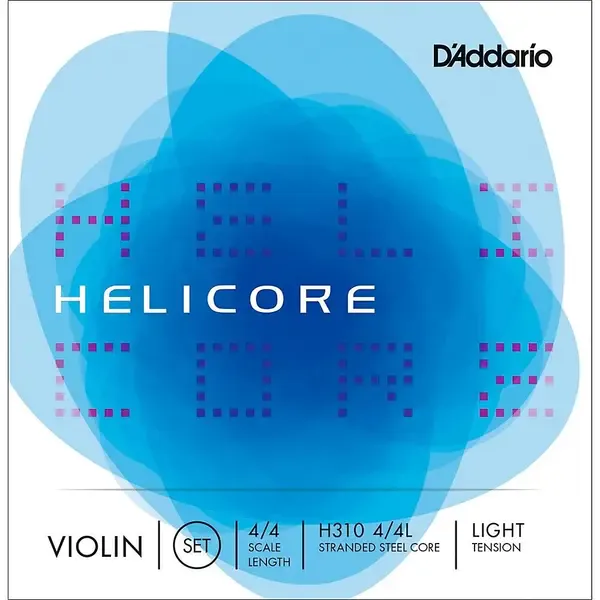 Струны для скрипки D'Addario Helicore Violin Set Strings 4/4 Size Light