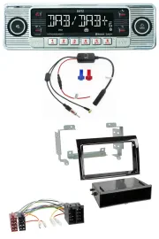 Dietz DAB USB MP3 Bluetooth Autoradio für Fiat Ducato Citroen Jumper 06-11 piano
