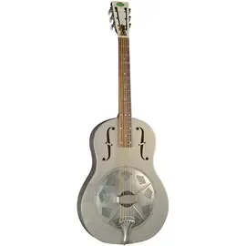 Резонаторная гитара Regal RC-43 Antiqued Nickel-Plated Body Triolian Resonator