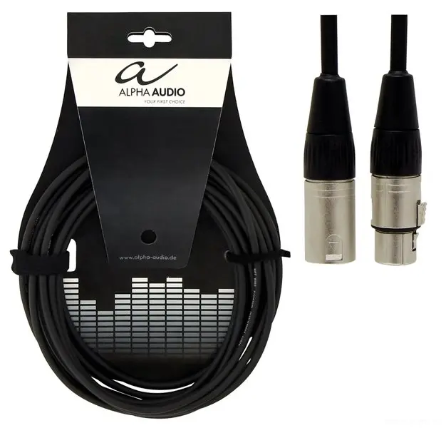 Микрофонный кабель Alpha Audio Pro Line 6 метров