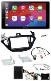 Автомагнитола Pioneer 2DIN, DAB, Bluetooth, USB, для Opel Adam (с 2013), Corsa E, поддержка кнопок на руле