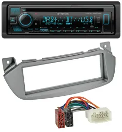 Kenwood Bluetooth DAB CD MP3 USB Autoradio für Nissan Pixo UA0 09-13 Suzuki Alto