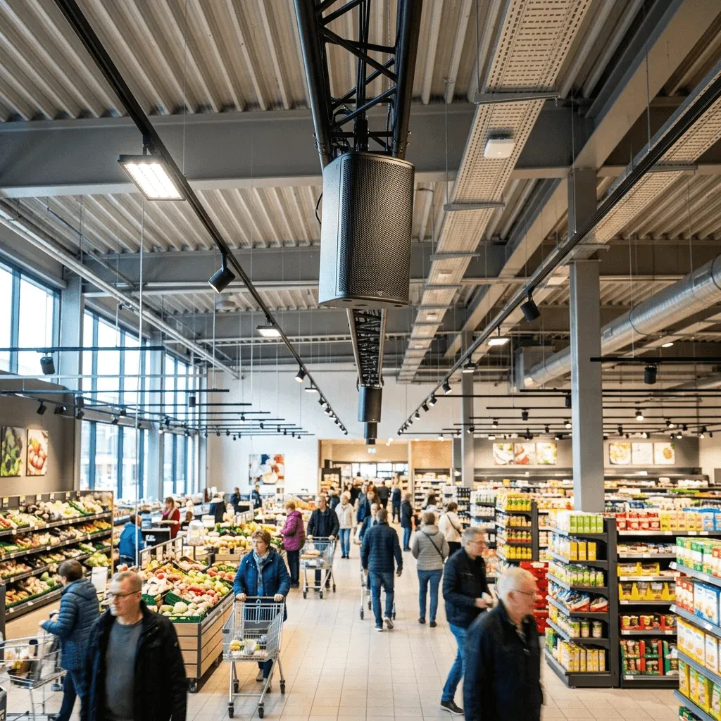 Трансляционные системы оповещения для супермаркетов и ТЦ