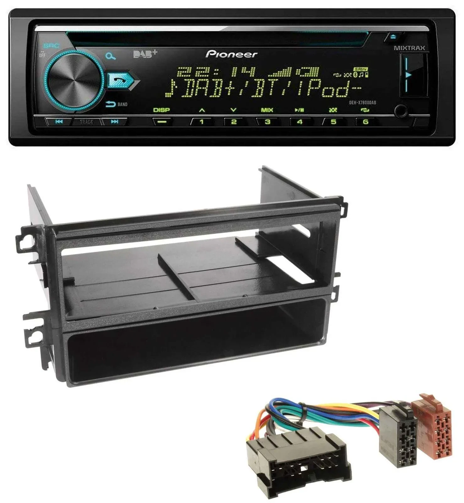 Pioneer DAB MP3 CD USB Bluetooth Autoradio für Hyundai Santa Fe Sonata bis 05