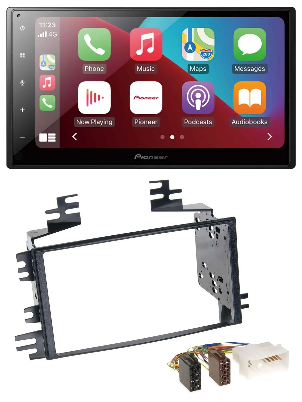 Pioneer USB MP3 DAB 2DIN Bluetooth Autoradio für Kia Rio Rio5 Sportage Hyundai A