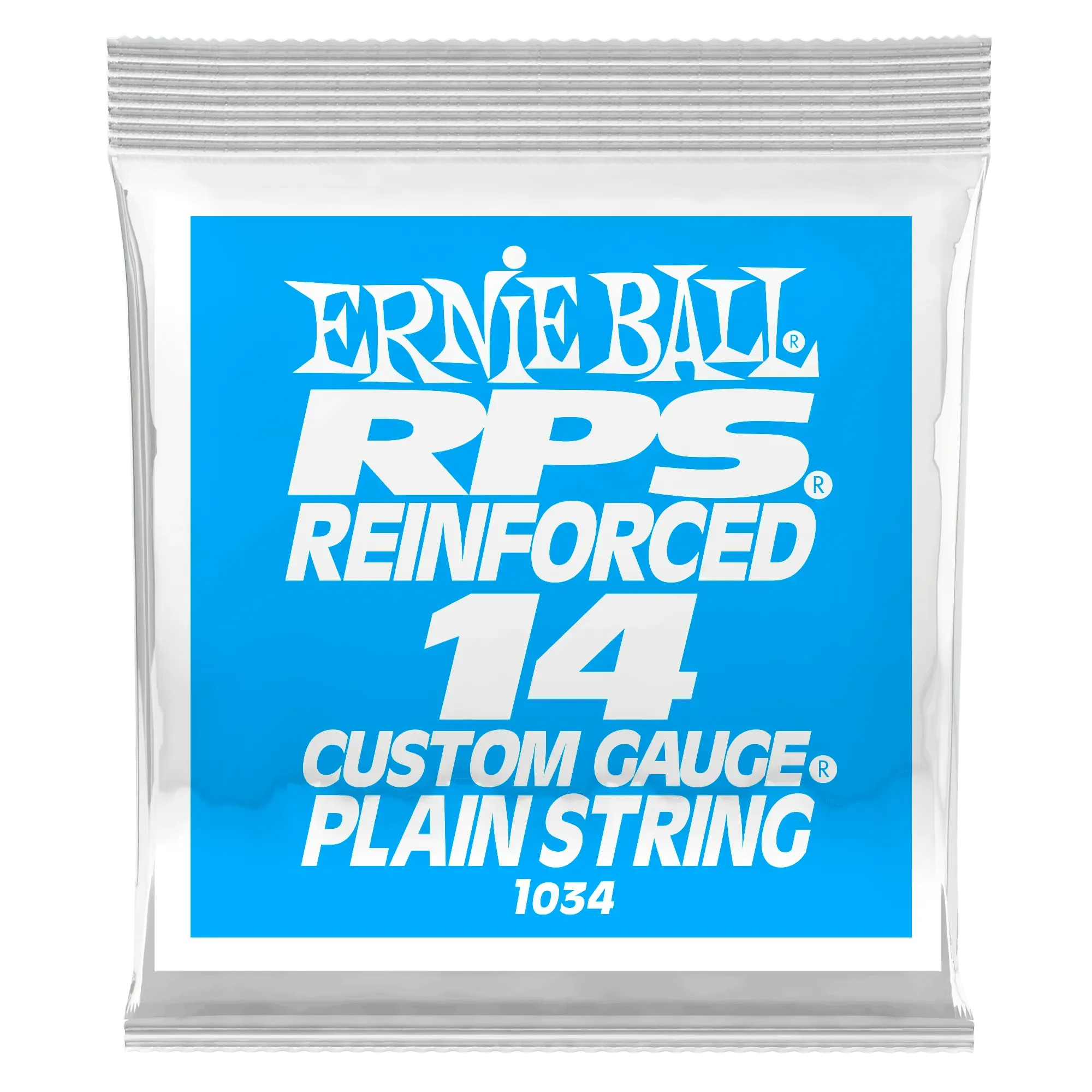 Струна для акустической и электрогитары Ernie Ball P01034, сталь, калибр 14