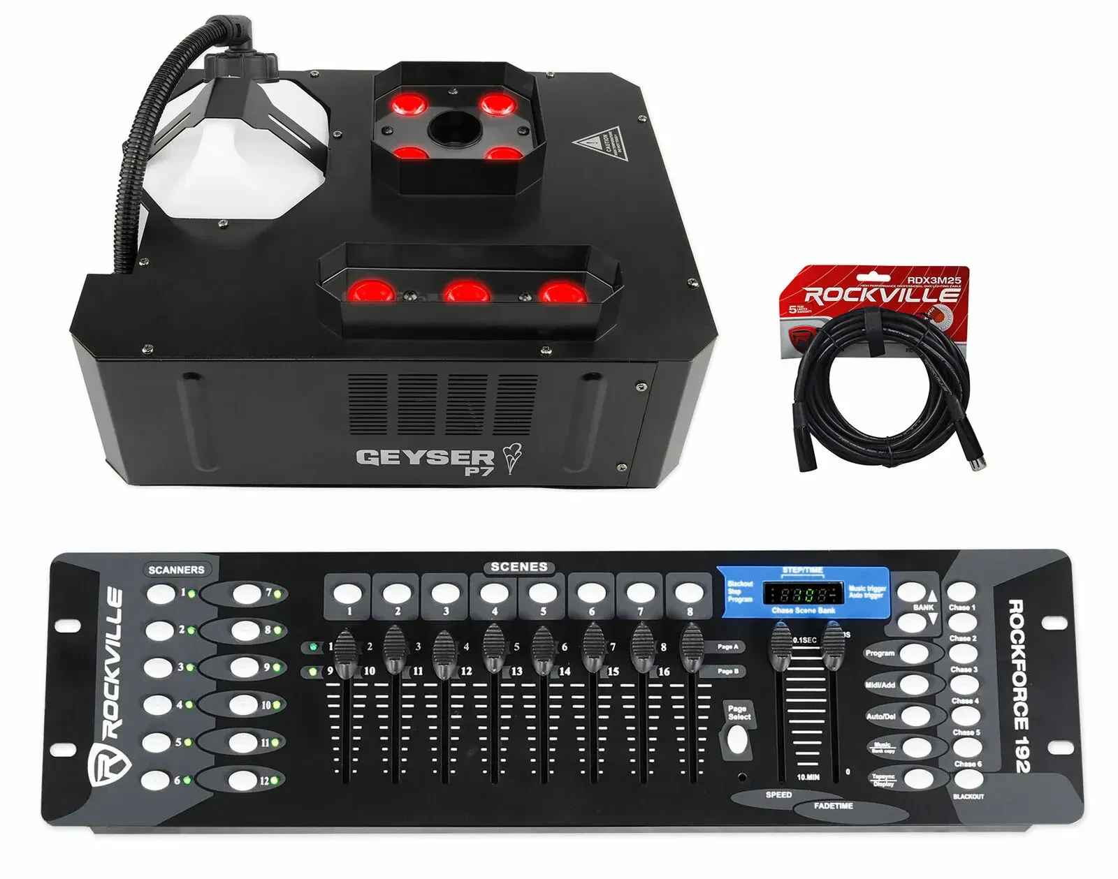 Генератор дыма Chauvet DJ Geyser P7 с DMX-пультом